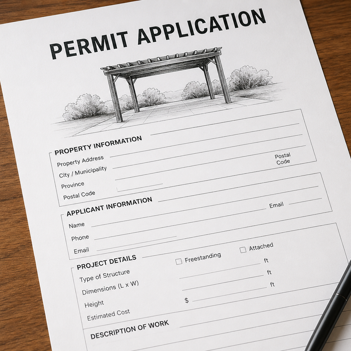 Pergola Permit Guide: Do You Need a Permit in Canada?