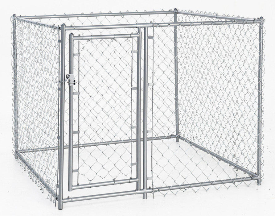 Lucky Dog - Galvanized Chain Link Kennel