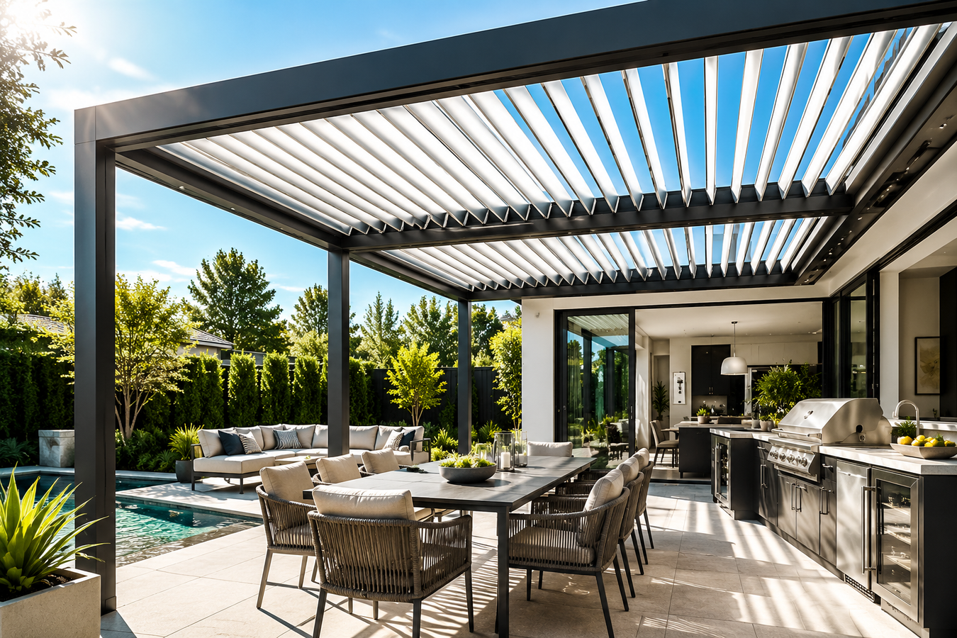 Louvered Pergolas