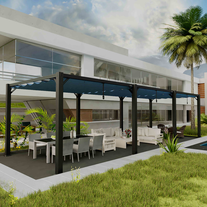 Midtown Modular pergola linked configuration