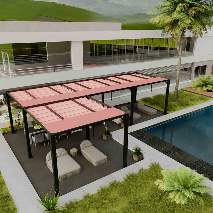 Midtown Modular pergola outdoor living space