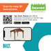 Arlington 12ft x 12ft BILT guided assembly app