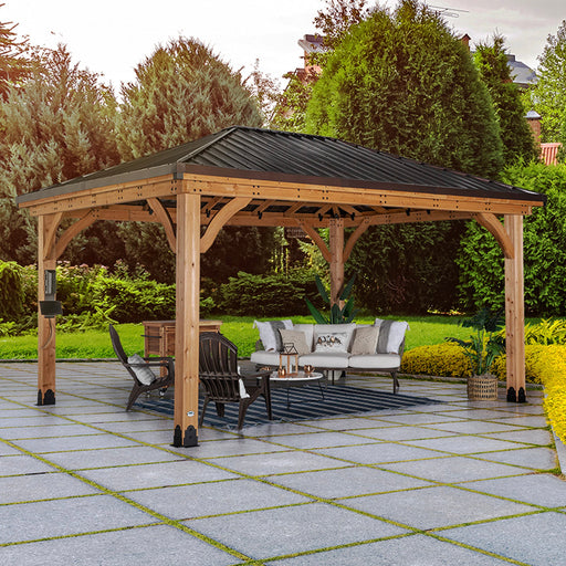 Barrington 16ft x 12ft cedar gazebo