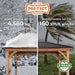 Barrington 16ft x 12ft Pro-Tect snow and wind rating graphic