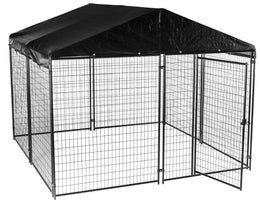 Lucky Dog- Modular Box Kennel - (6'H x 10'L x 10'W); 200 lbs