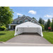 Gazebo Penguin Deluxe Double Car Shelter 18 ft x 20 ft shelter detail