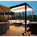 LOUSOL 10 by 12 aluminum louvered pergola kit