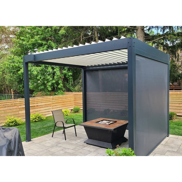 LOUSOL 10 by 12 ready-to-assemble pergola kit
