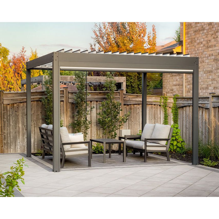 LOUSOL pergola kit roof and frame detail