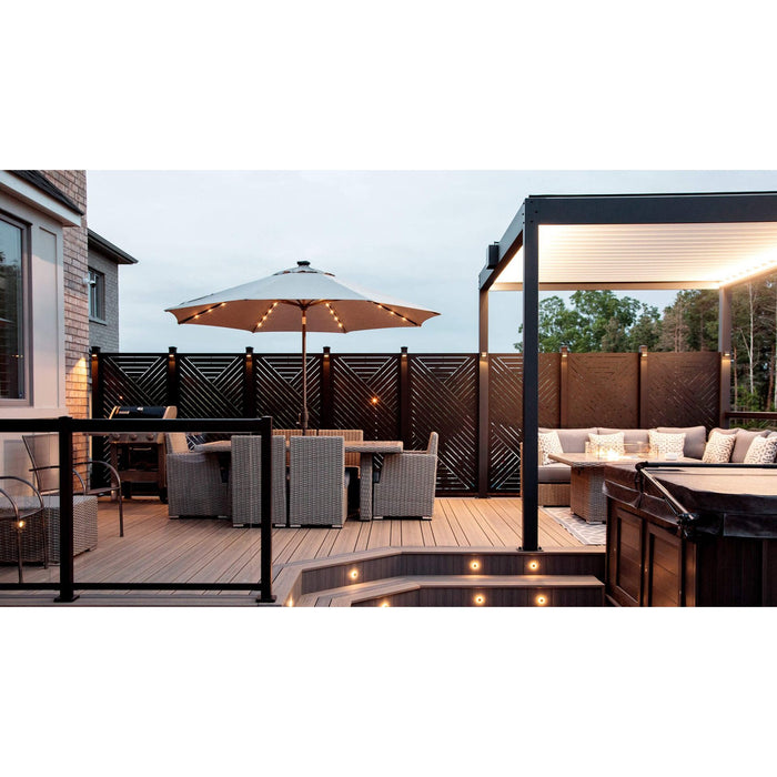 LOUSOL prefabricated aluminum pergola kit