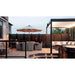 LOUSOL prefabricated aluminum pergola kit