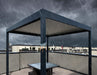 LOUSOL waterproof louvered pergola with integrated drainage