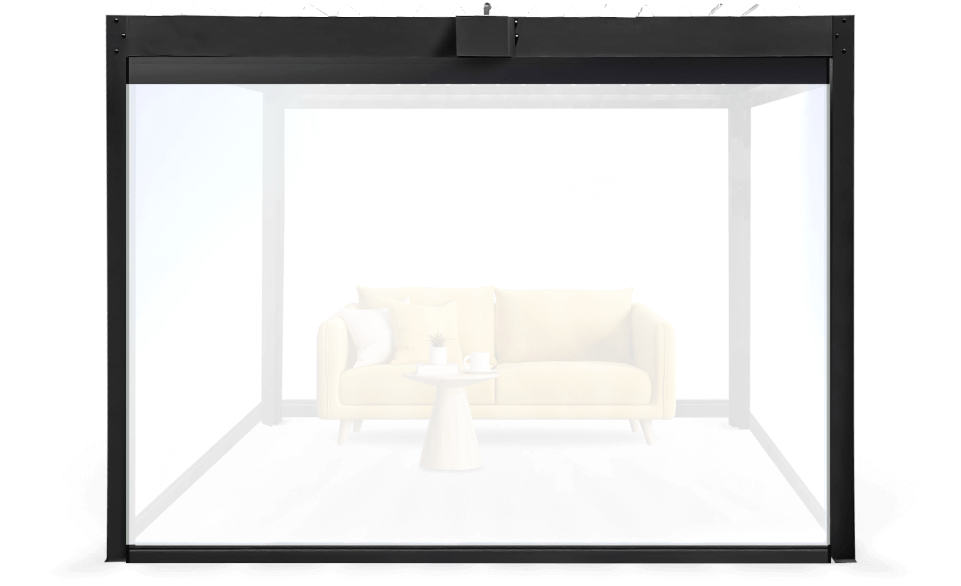 LOUSOL aluminum pergola kit finish and component detail