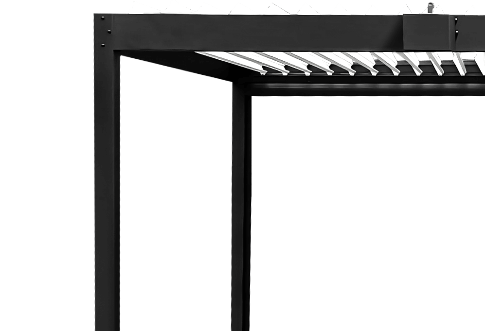 LOUSOL aluminum pergola kit in Canadian outdoor setting