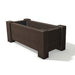 Muscari recycled plastic planter in brown