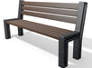 Muskoka Bench recycled plastic outdoor bench rendering