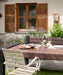 Muskoka Bench outdoor park seating installation
