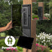 Norwood PowerPort electrical outlets and USB ports on cedar post