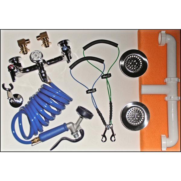 Poly Pet Tubs - Plumbing, Faucet & Accessories Kit