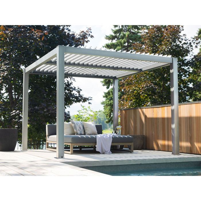 Vikos 10 x 10 freestanding aluminum pergola