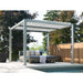 Vikos 10 x 10 freestanding aluminum pergola
